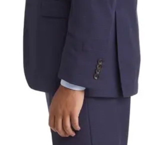 NWT JACK VICTOR Espirit Mixy Stretch Wool Suit - Size 38R Jacket, 32R Pants - Picture 3 of 7